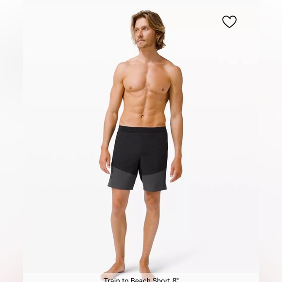 LULULEMON TRAIN TO BEACH SHORT 8" - Picture 3 of 9